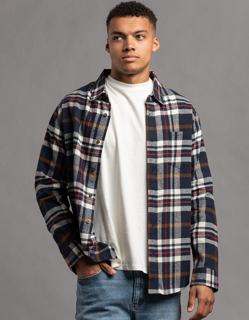 RSQ Mens Plaid Flannel image number 1
