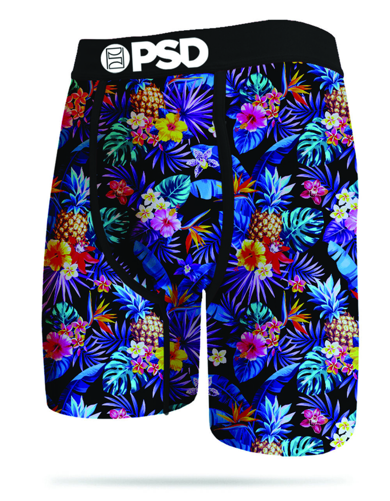 PSD x Sommer Ray Pineapple Blue Mens Boxer Briefs image number 1