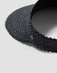 HEMLOCK HAT CO. Capri Straw Visor image number 5