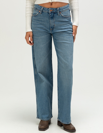 WRANGLER Mid Rise Womens Loose Straight Jeans Alternative Image