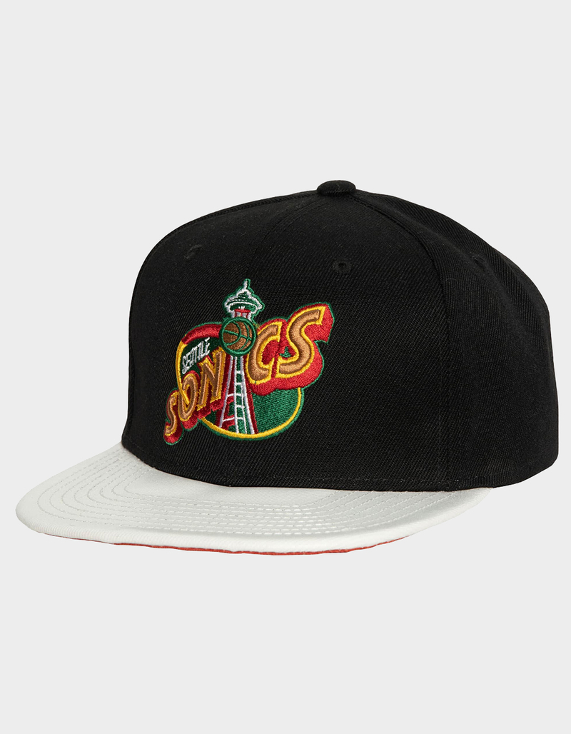 MITCHELL & NESS SSBSTS HWC Seattle Supersonics Snapback Hat image number 0