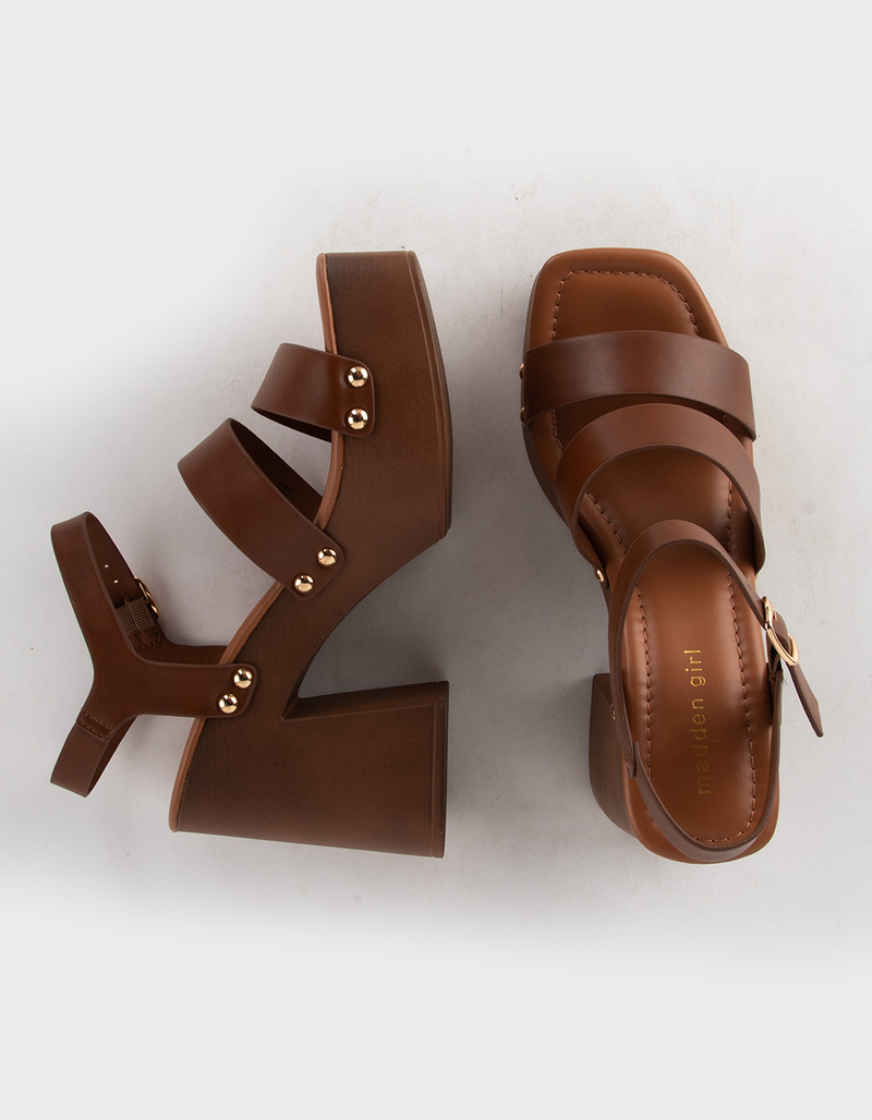 MADDEN GIRL Greenville Studded Platform Sandals image number 4