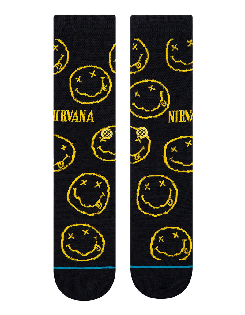 STANCE Nirvana Face Mens Crew Socks image number 1