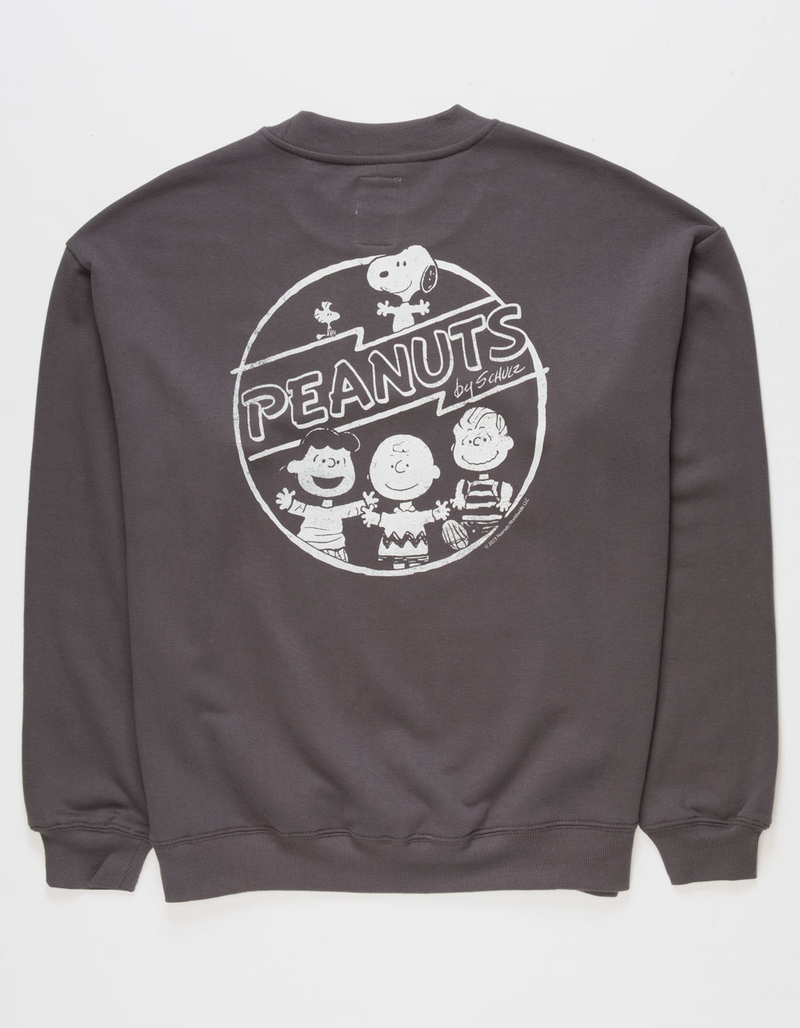 RSQ x Peanuts Mens Snoopy Squad Crewneck Sweatshirt image number 0