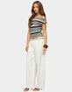EDIKTED Kella Low Rise Baggy Jeans image number 4