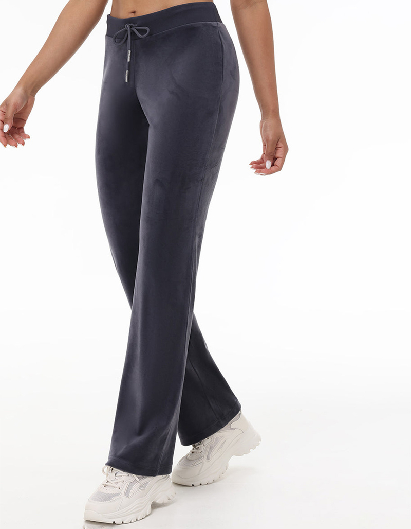 JUICY COUTURE OG Big Bling Womens Velour Track Pants image number 2