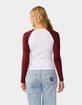 RIP CURL Island Dreams Raglan Womens Long Sleeve Tee image number 2