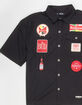 BUDWEISER Mens Rhinestone Button Up Shirt image number 4