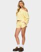 EDIKTED Kordelia Off Shoulder Sweatshirt image number 4