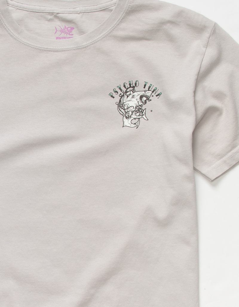 PSYCHO TUNA Shark Bait Boys Tee image number 3
