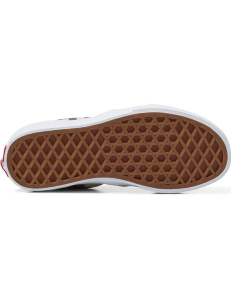 VANS Strawberry Gingham Girls Classic Slip-On Shoes image number 4
