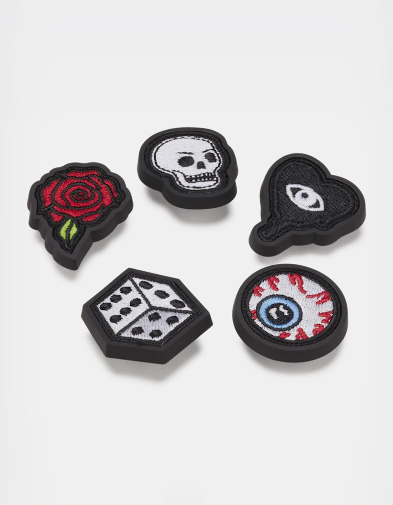 CROCS Punk Patch 5 Pack Jibbitz&trade; Charms image number 1