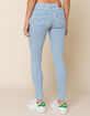 LEVI'S 711 Womens Light Wash Skinny Jeans image number 4