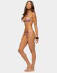 EDIKTED Alayna Zigzag String Bikini Bottoms image number 5