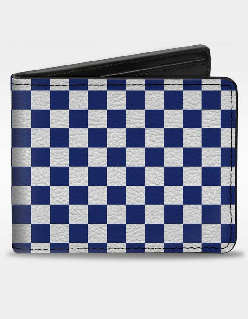 BUCKLE-DOWN Checker Bifold Wallet image number 0