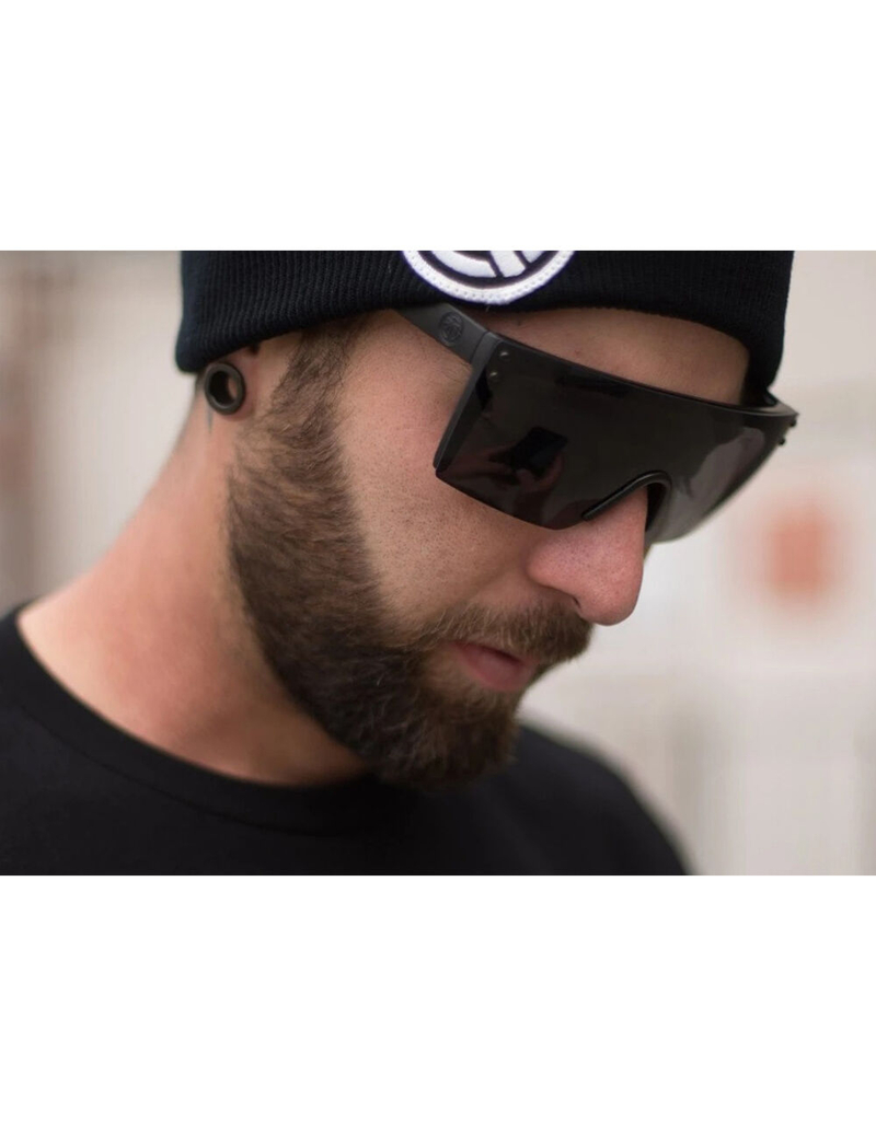 HEAT WAVE VISUAL Lazer Face Black Z87 Sunglasses image number 2