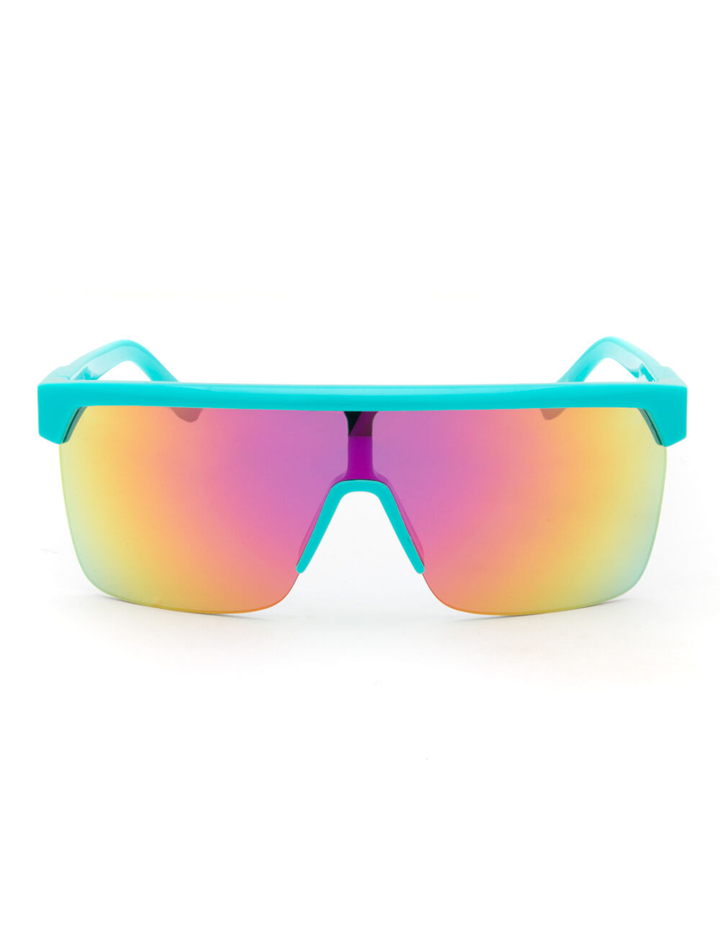 SPY Flynn 50/50 Teal Sunglasses image number 1