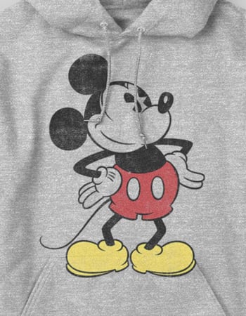 DISNEY Classic Vintage Mickey Unisex Hoodie Alternative Image