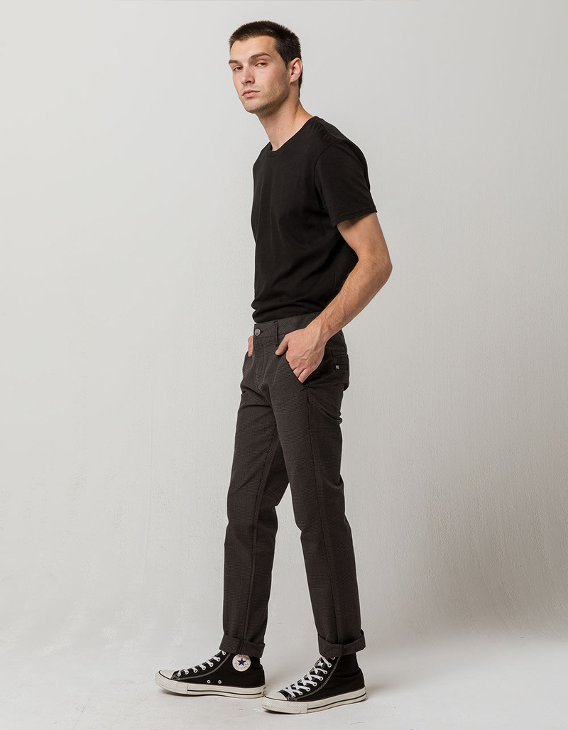 RSQ London Rigid Plaid Skinny Mens Chino Pants image number 1