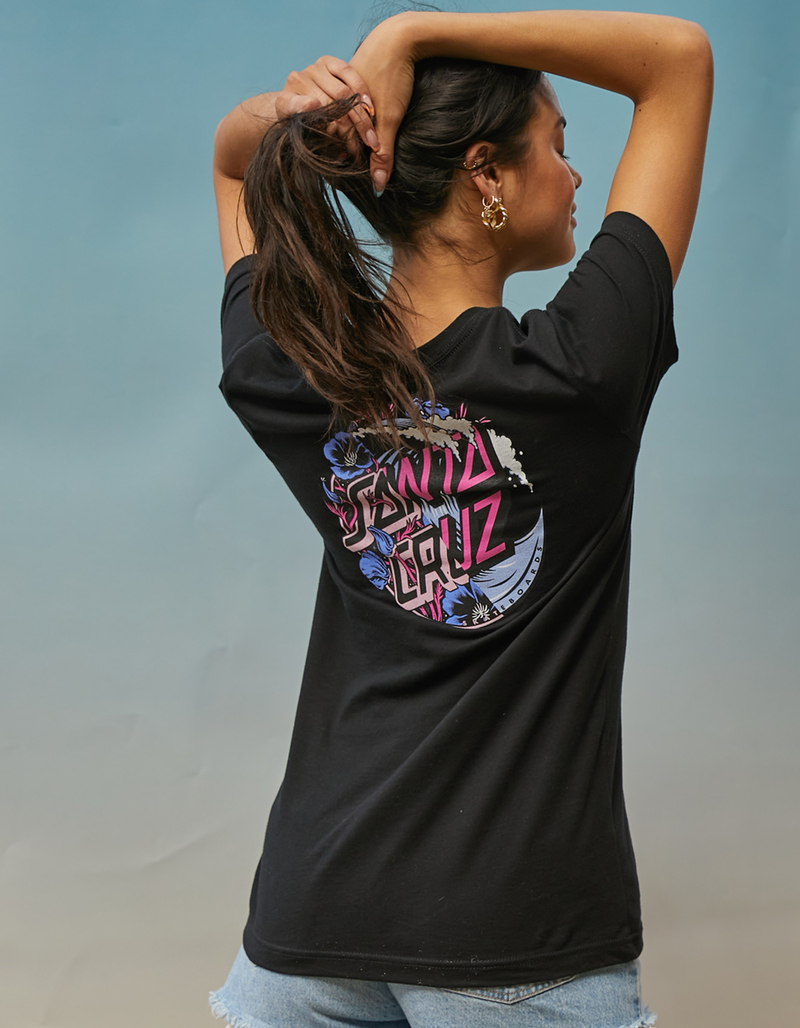 SANTA CRUZ Wave Dot Splice Womens Tee image number 0