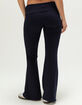 TILLYS Fold Over Flare Womens Pants image number 4