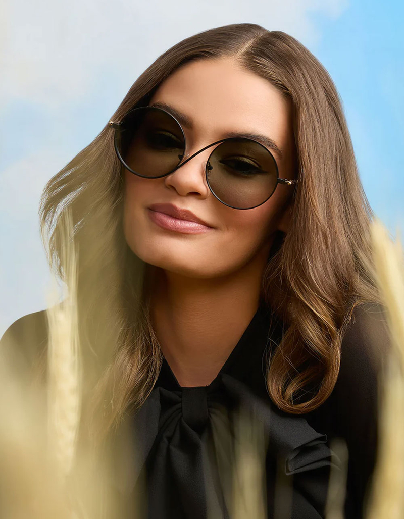 DIFF EYEWEAR x Wicked Elphaba Wire Frame Sunglasses image number 5