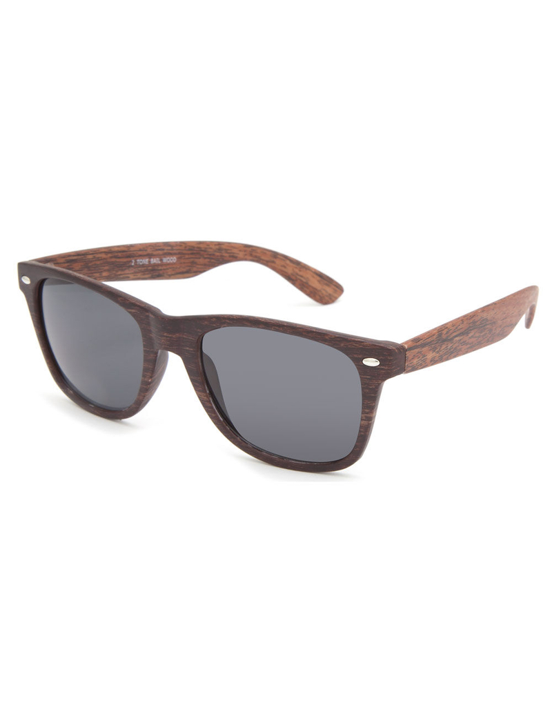 BLUE CROWN Bali Wood Sunglasses image number 0