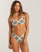 HURLEY Crochet High Leg Cheekier Bikini Bottoms image number 1
