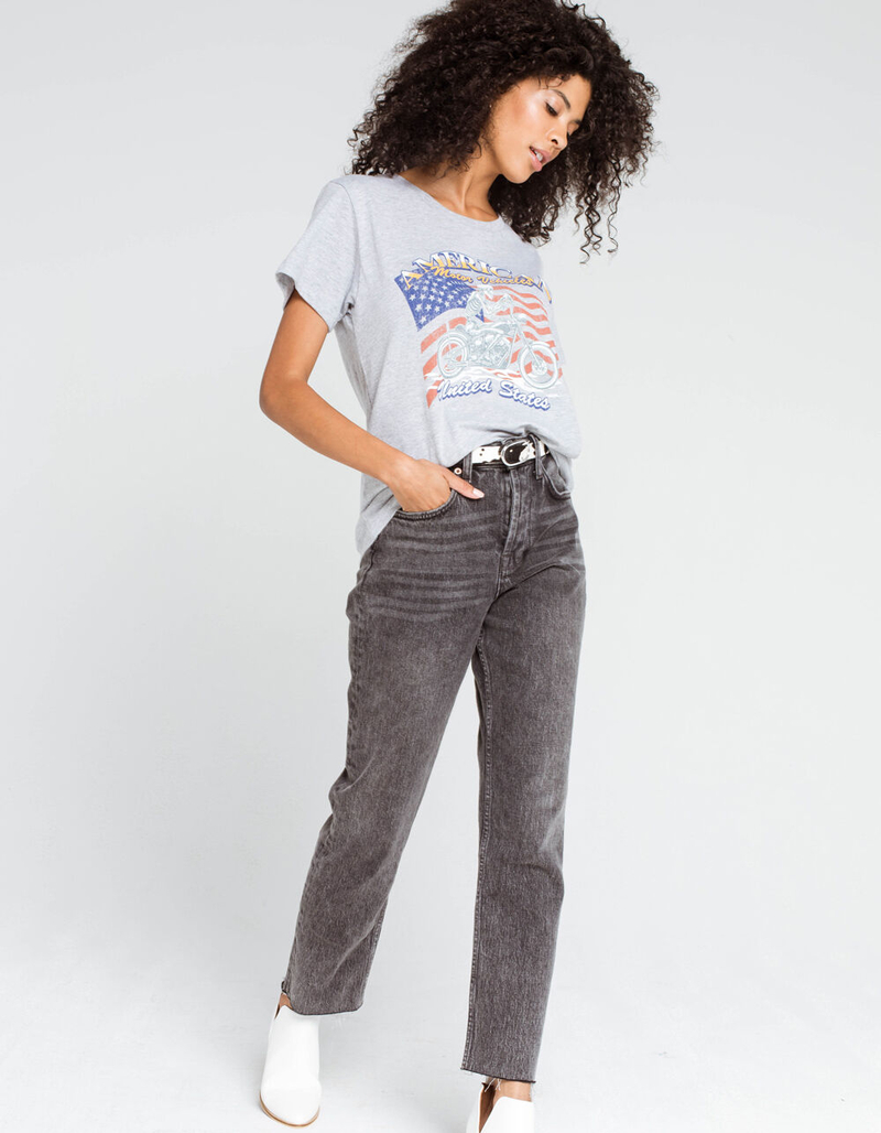 FULL TILT Classic Skeleton Womens Tee image number 4