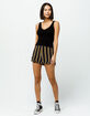 FULL TILT Essentials Black Womens Sweater Tank image number 4