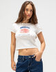 RSQ Womens Sardines Baby Tee image number 1