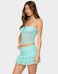 EDIKTED Enya Fringed Sheer Mesh Top image number 5