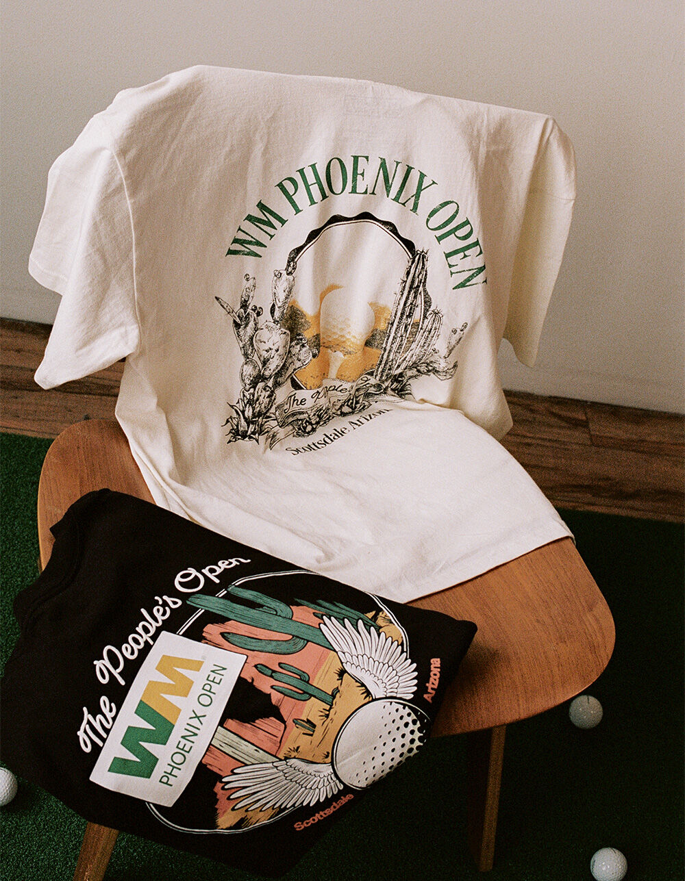 WASTE MANAGEMENT Phoenix Open Mens Tee - CREAM - M | Tillys
