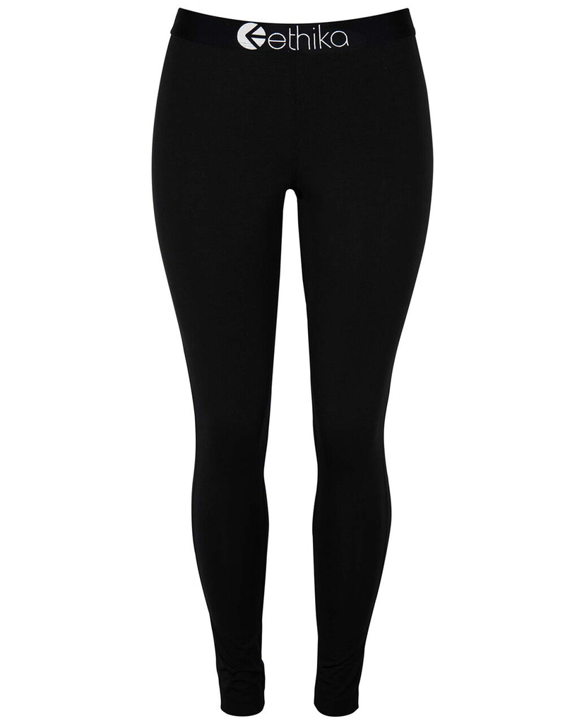 ETHIKA Midnight Black Leggings image number 3