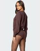 EDIKTED Ashlin Button Up Knit Cardigan image number 5