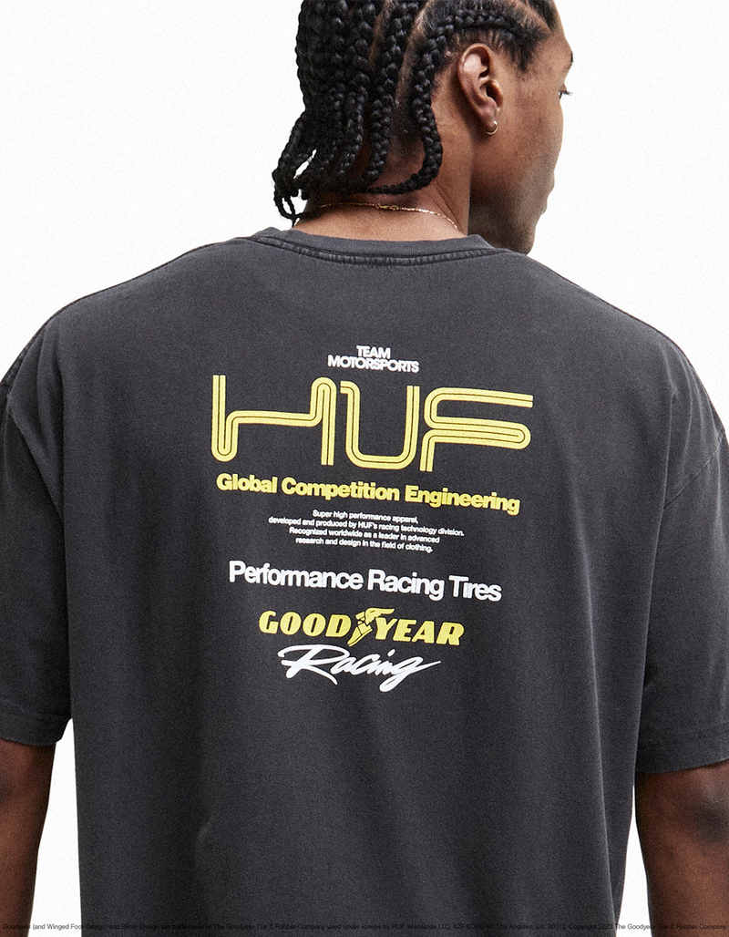 HUF x Goodyear F1 Mens Tee image number 5