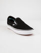 VANS ComfyCush Classic Slip-On Black & True White Shoes image number 2