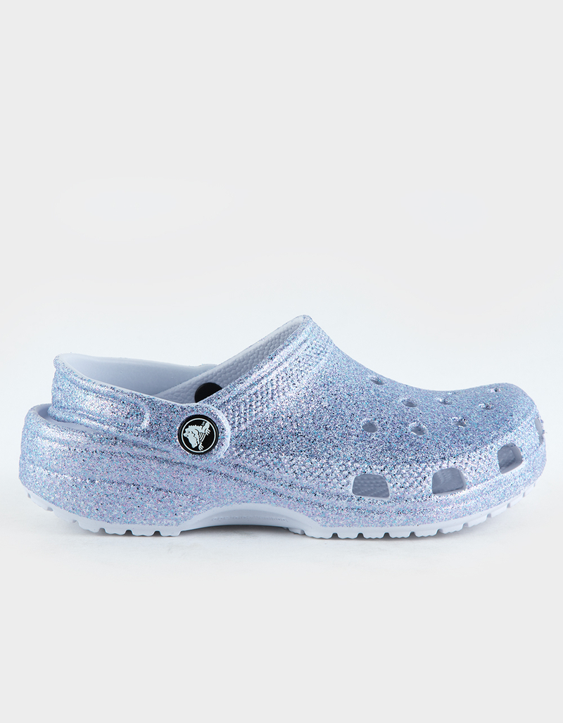 CROCS Kids Classic Glitter Clogs image number 1