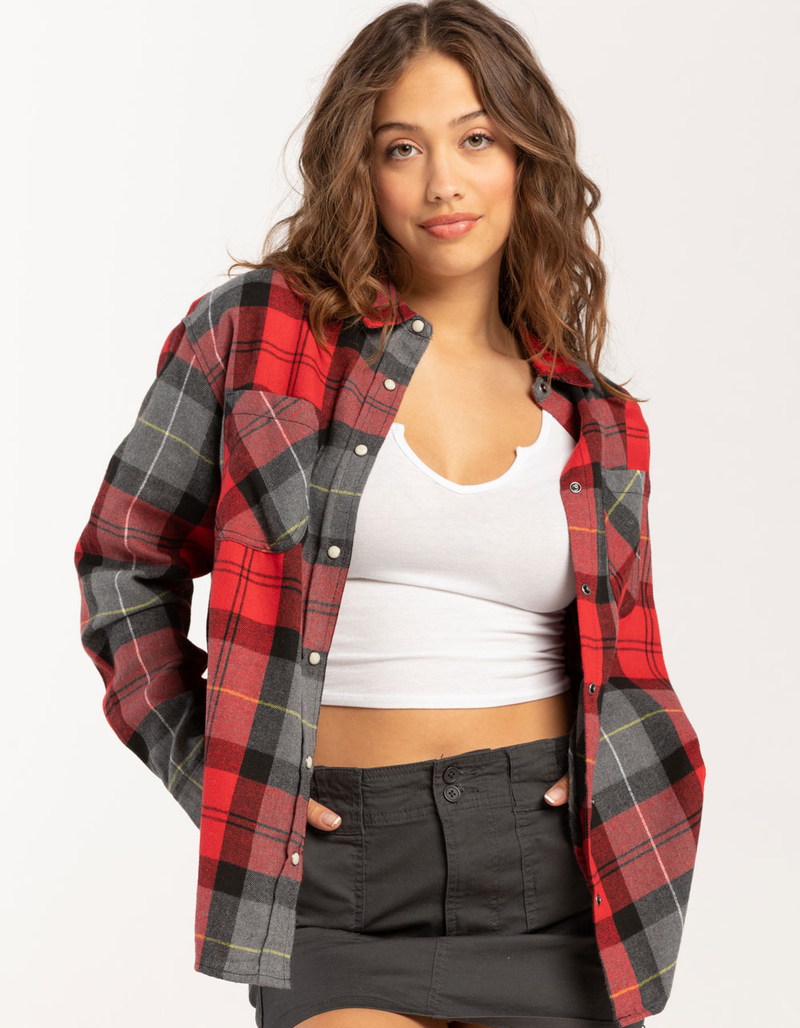 RSQ Womens Basic Flannel image number 0