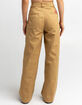 DICKIES Skater Womens Camel Wide Leg Work Pants image number 4