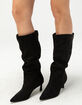 ANNE MICHELLE Pisa Womens Faux Suede Boots image number 4