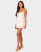 EDIKTED Alecia Textured Lace Mini Dress image number 1