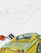 CHEVY Corvette Flags Mens Tee image number 3