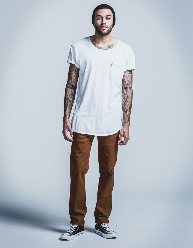 RSQ London Mens Skinny Chino Pants image number 0