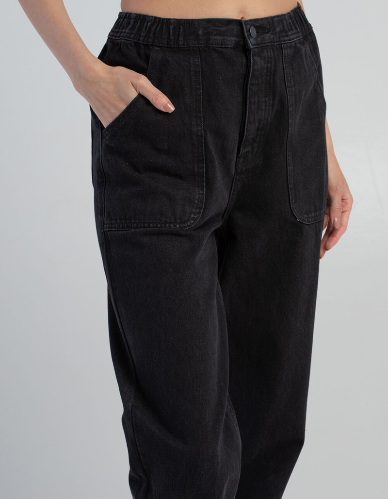 RVCA Scrunchie Womens Crop Jeans image number 1