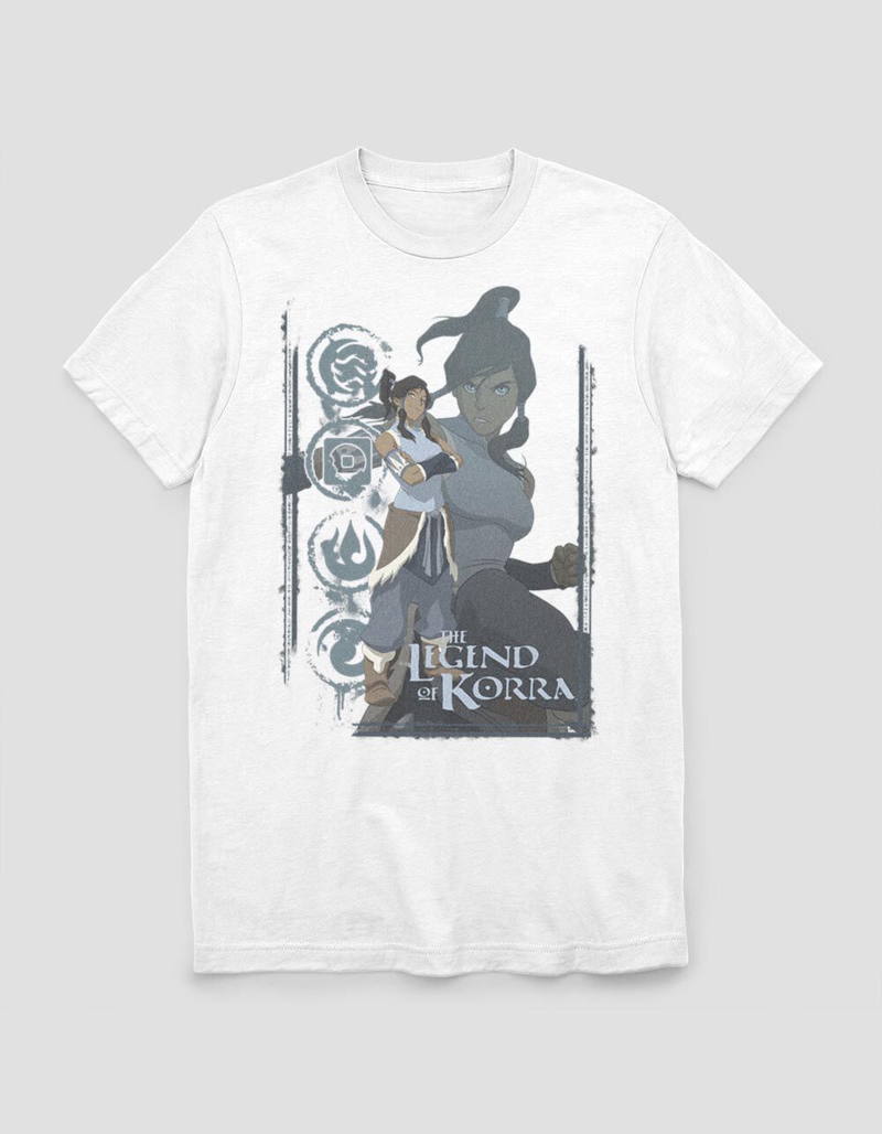 AVATAR THE LAST AIRBENDER Korra Symbols Unisex Tee image number 0