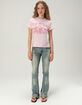 TRUE RELIGION Crystal Classic Womens Tee image number 2