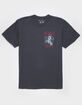 RIOT SOCIETY Geisha Mens Heavyweight Tee image number 2