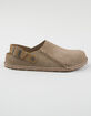 BIRKENSTOCK Lutry Premium Suede Mens Clogs image number 2