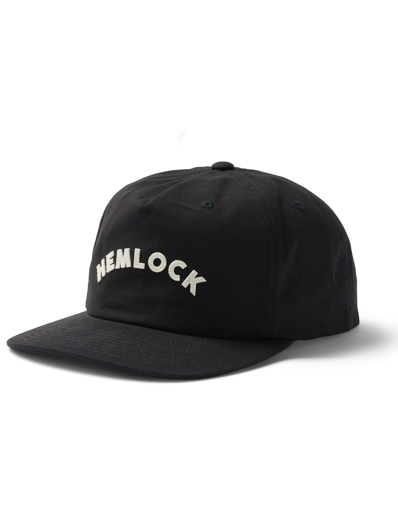HEMLOCK HAT CO. Alden 5 Panel Mens Snapback Hat image number 0